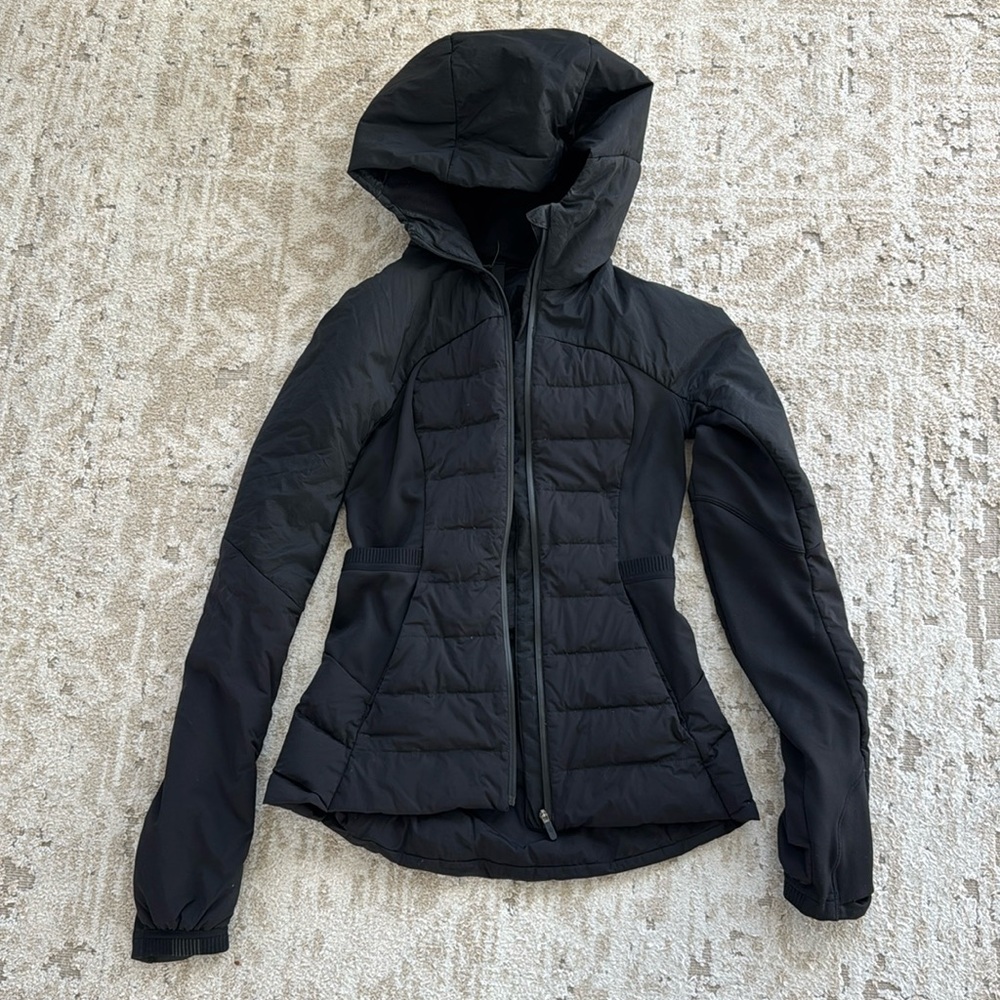Lululemon down for it all jacket/coat
